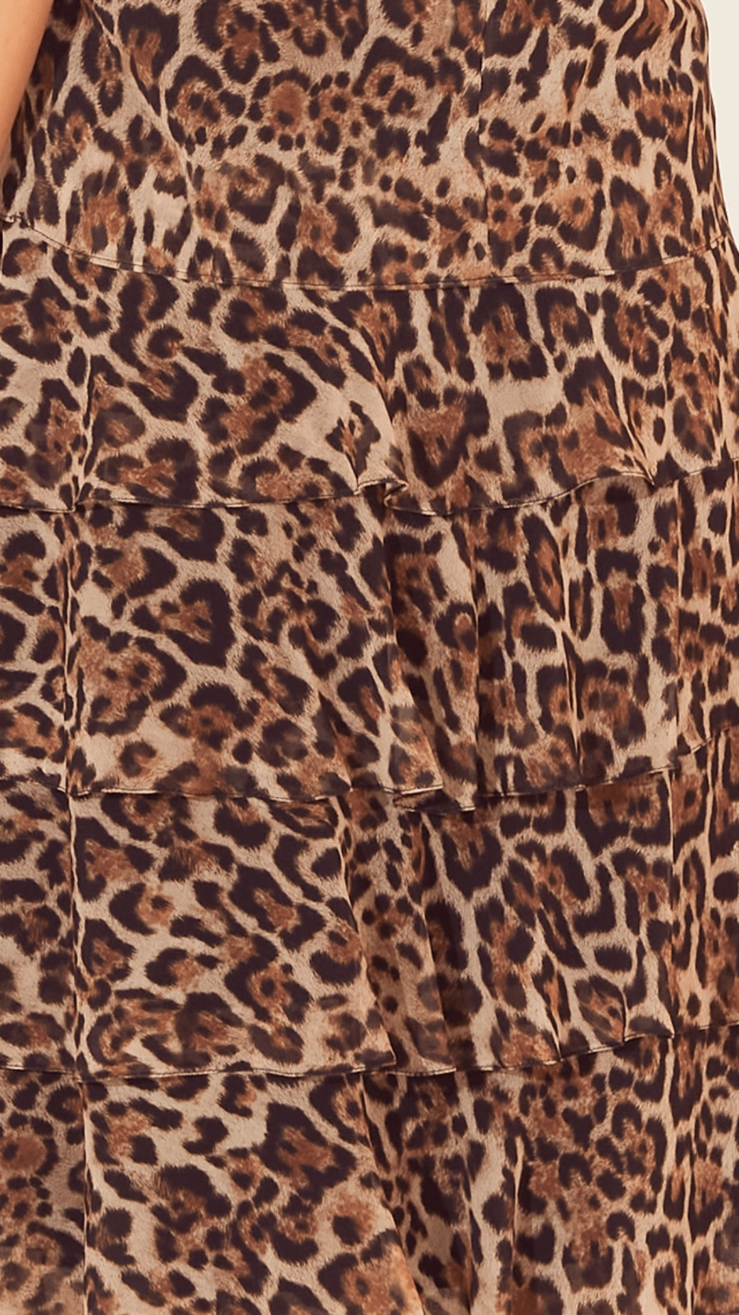 Saia Midi Odara Animal Print